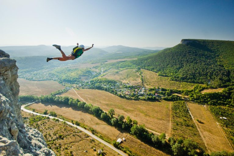 Base jumping