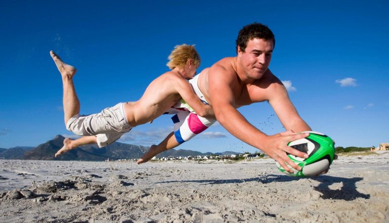 Beach rugby